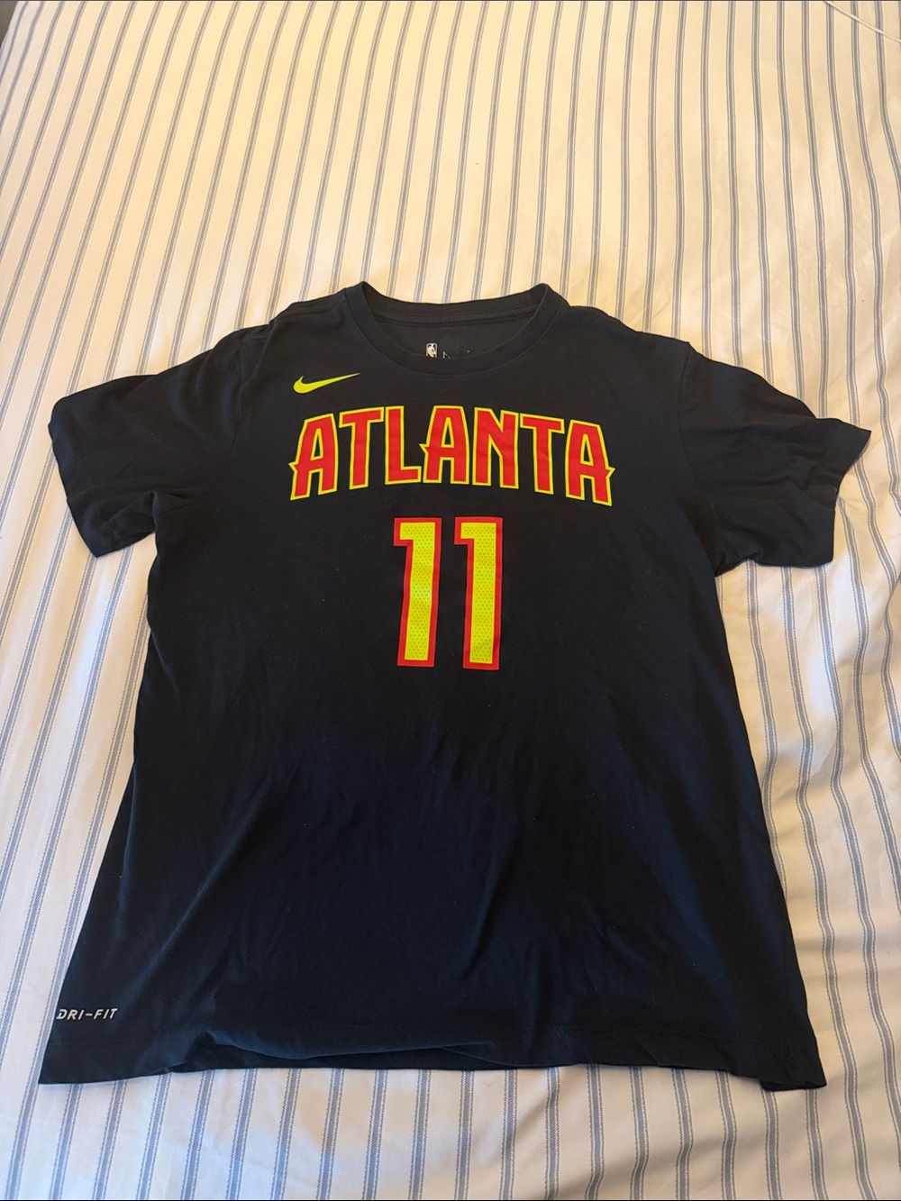 Nike Atlanta Hawks #11 Trae Young Jersey Tshirt
